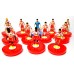 Subbuteo Andrew Table Soccer Red Bull Salzburg 2013-2014 on classic Hasbro bases